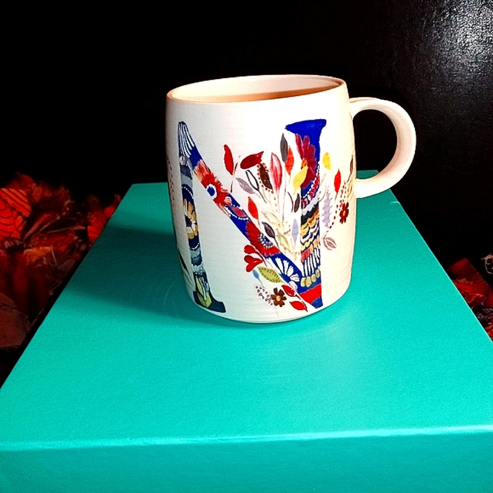 Anthropologie Starla Halfmann N Mug